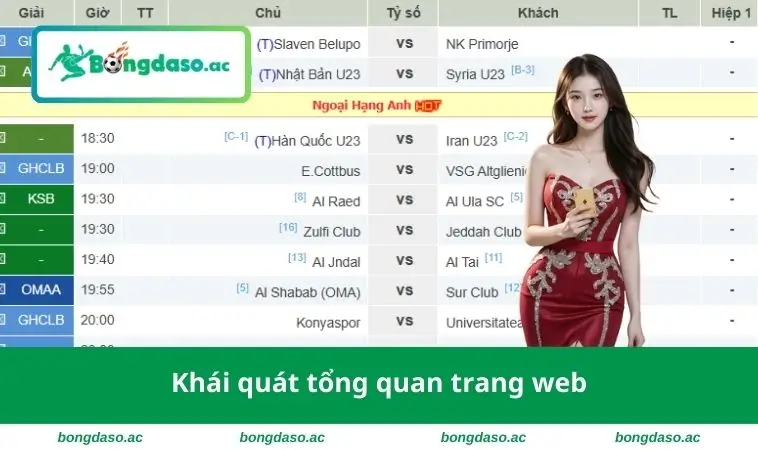 Khái quát tổng quan trang web