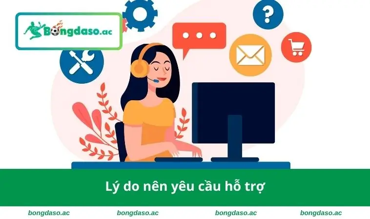 Lý do nên yêu cầu hỗ trợ